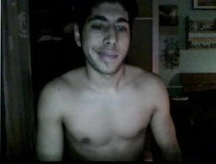 Straight guys feet on webcam #498