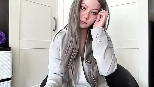 Co-worker Forgot to Close Her Cam After the Conference