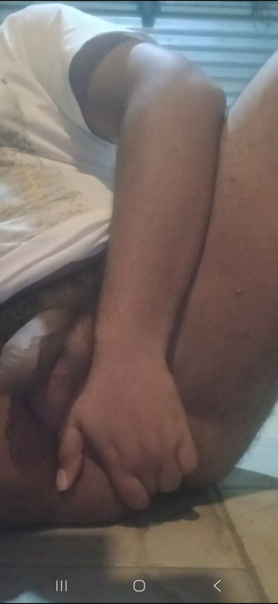 Passive chubby fingering himself