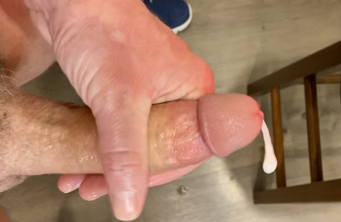 Spewing Cum with this Heated Pussy Toy