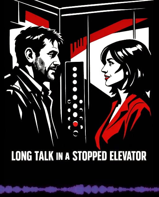 Long Talk in a Stopped Elevator - Intimate M4F Audio
