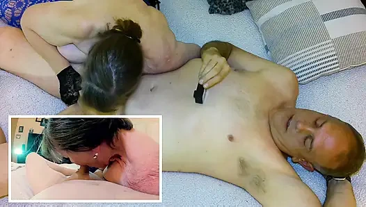 Oma Carmens Blauer Engel, Stripperin Lutscht, Leckt Und Fickt! 72323fap