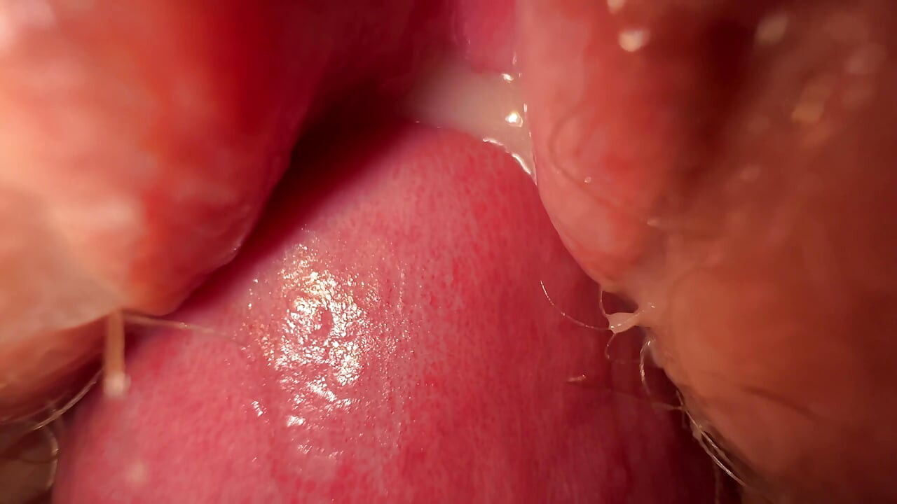 I fucked my boss, dirty pussy and close up cum inside