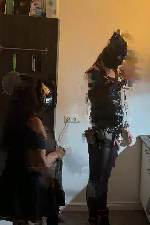 Kitchen Fetish Squirting Madness - Mature Sluts Drenched Everywhere