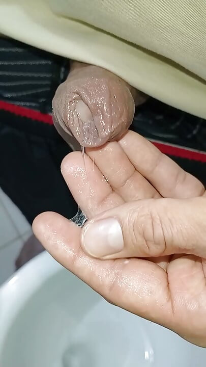 Creamy big cock and ash, pov