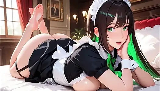 Anime-zimmermädchen