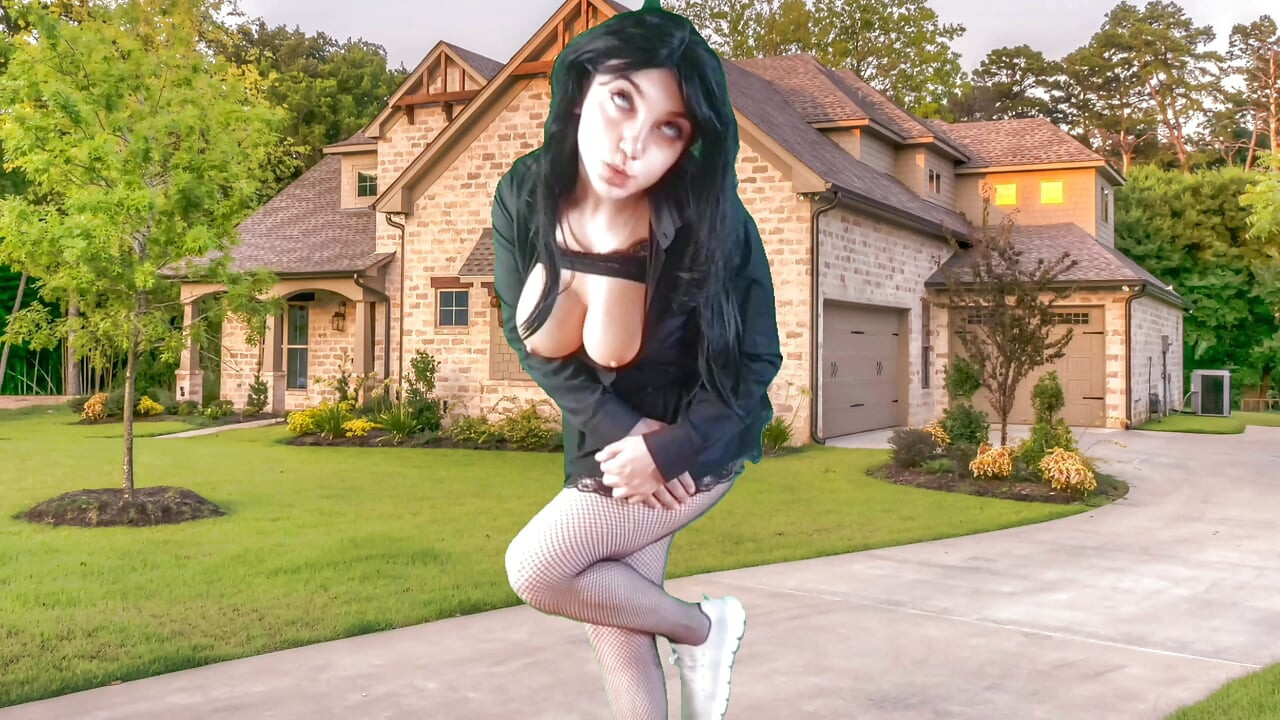 666 Home Sweet Home Pretty Butt but Booty Feminine Shape in Fishnets