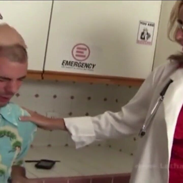 LethalHardcore - Cougar doctor checks out big dick patient