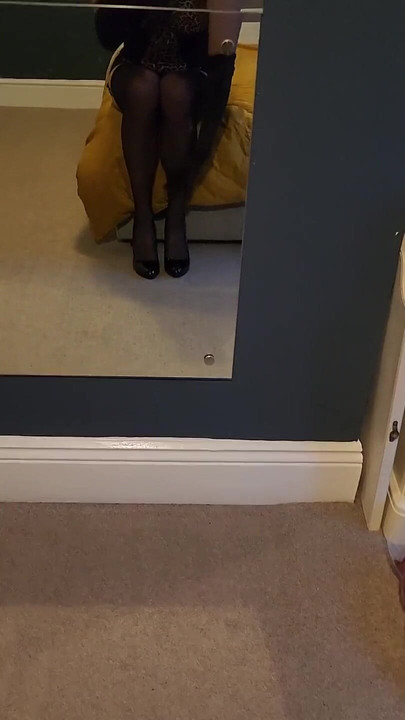 Hayranlarım için çorap gösterisi