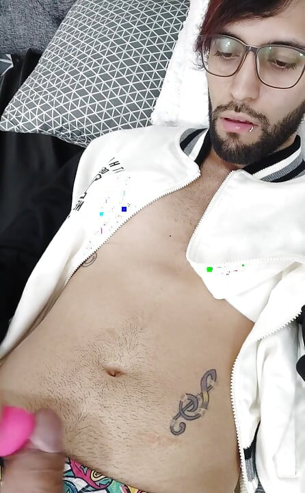 I was so horny after a show I had to shoot a nice load