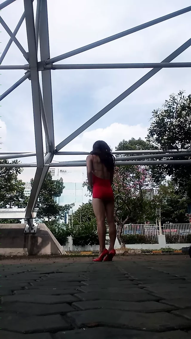 Cum in public