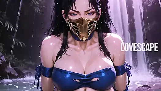 Kitana mortal kombat lagi asik masturbasi sendirian sambil merangkak + ngentot intens