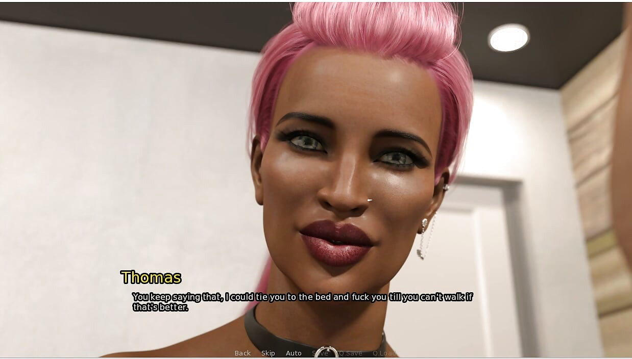 Grandma's House - Gameplay - Roleplay - Submissive Muscular Woman Sex After Party and Getting Creampie