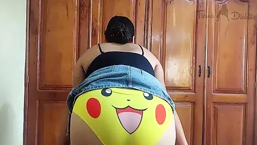 Bakış açısı: Otaku kız poposunu penisime koydu ve kuruyana kadar sıktı