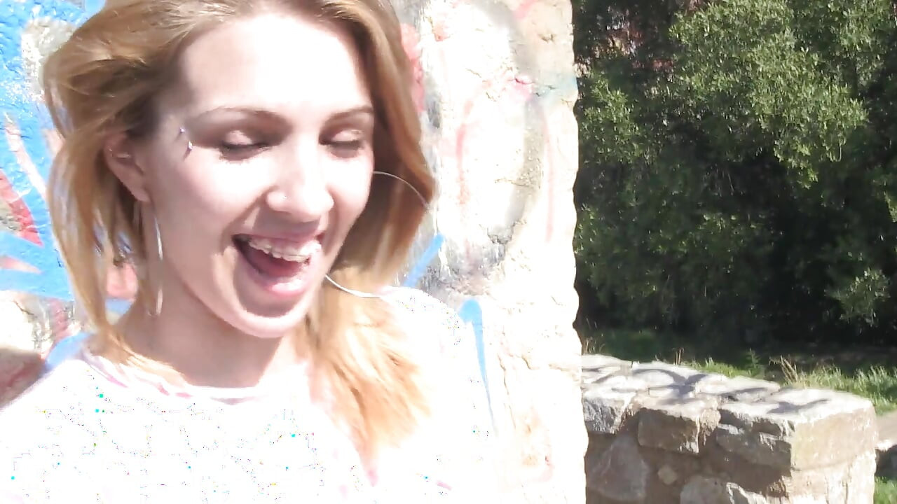 Outdoor sex + anal sex with naughty Pamela Sanchez