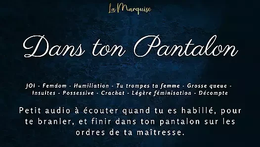 [Französischer Audio-Porno] WICHsanleitung in deine hose