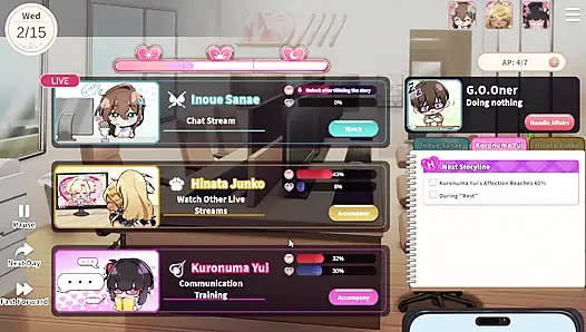 3 V-liebhaber Inoue liebt es, deinen schwanz zu lutschen, zu lecken und dein sperma zu schlucken