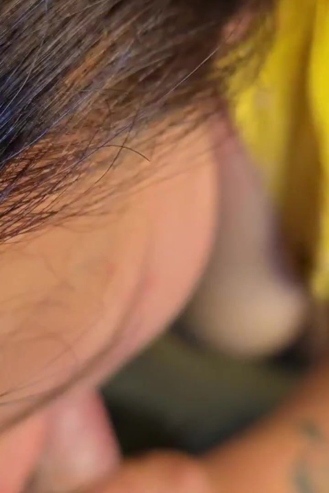 18 Year Old Sucking Stepdads Cock Tits Out POV