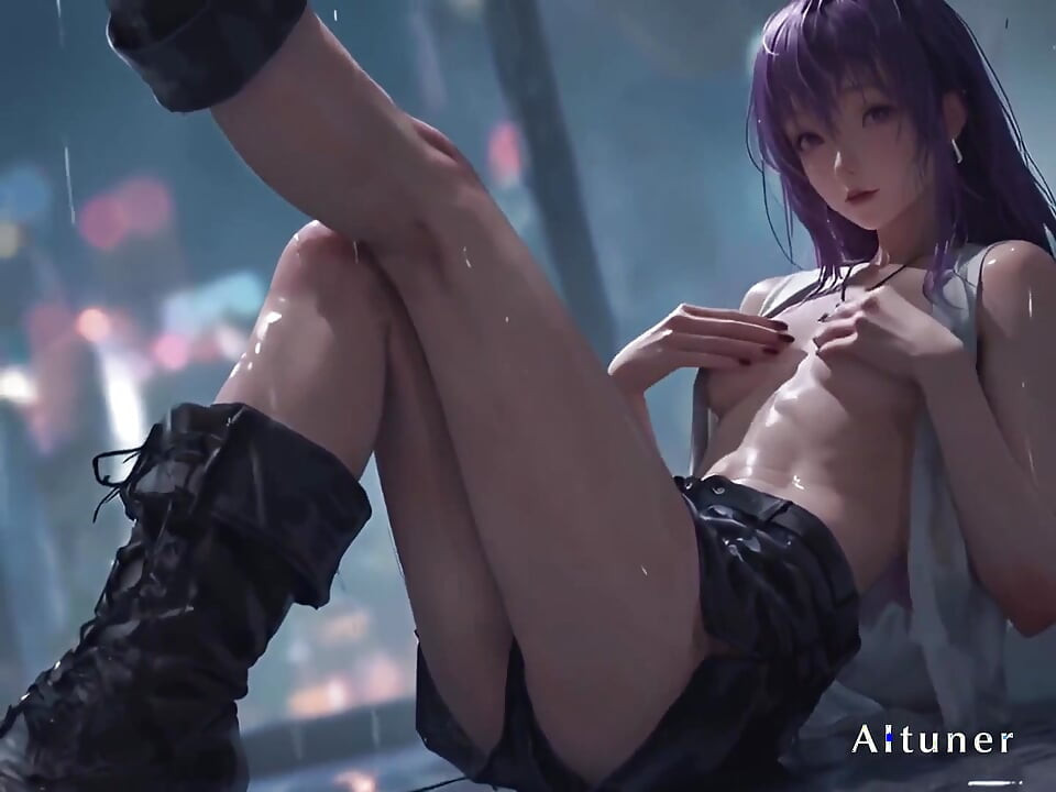 Ghost-shell Heat - She Lets Control Slip on Purpose.