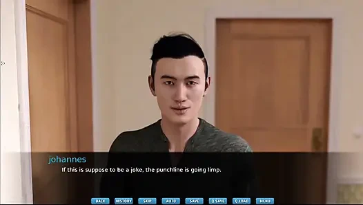 Bound to please # 3 - Johannes beobachtete julia, wie sie ein nickerchen in sexy nachthemd macht.