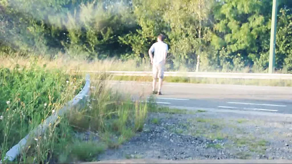 Exposición de carreteras al aire libre