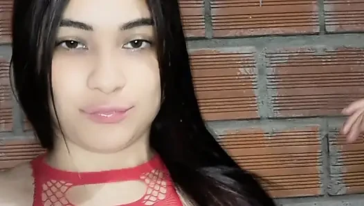 Stepmom helped her stepson cum quickly in her panties before work