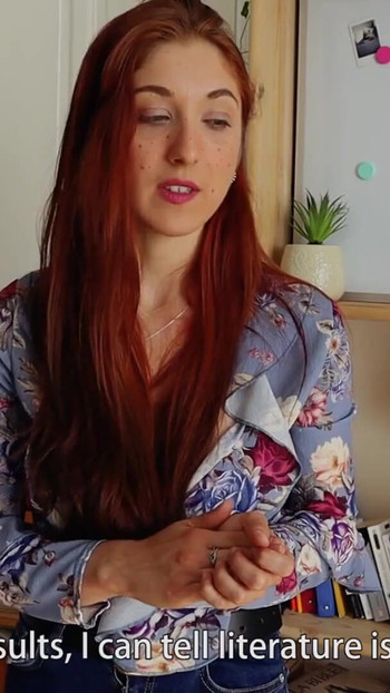 Captivating moment from "JOI FR (ENG. SUBS) - Let your college teacher instruct you."
