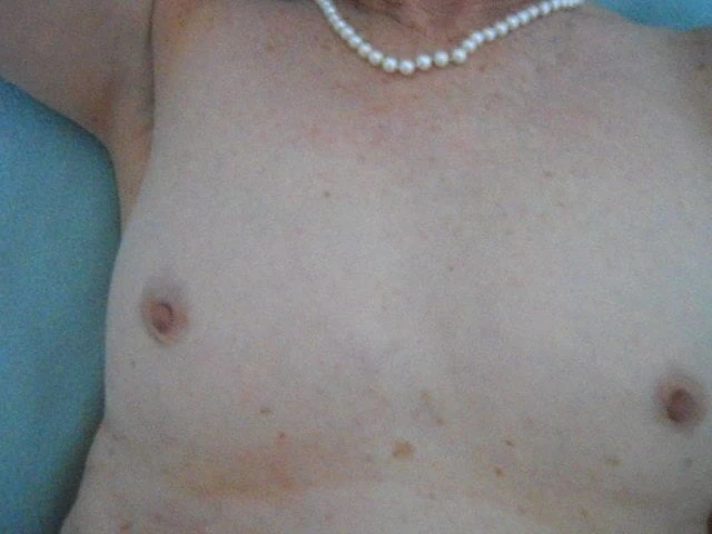 pearls and parted panties