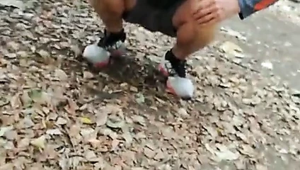 Paquete de maduro en el parque