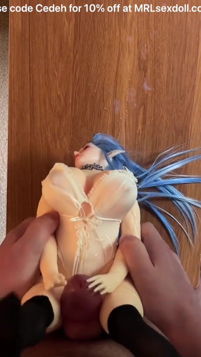 Key moment from "Anime Sex Doll makes him Cum! from MRLsexdoll"