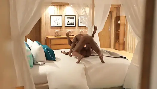 Tacos: Ehemann wurde erwischt und erlebt, wie seine heiße Ehefrau von einem Typen mit großem schwanz und einer großen Kette gefickt wurde - episode 82