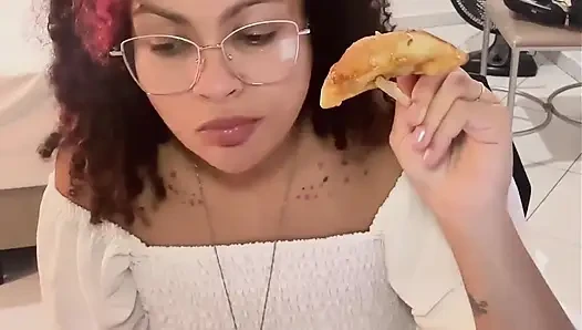 Eating Japanese Food Bloated Belly Farts & Burps a Gassy Adventure