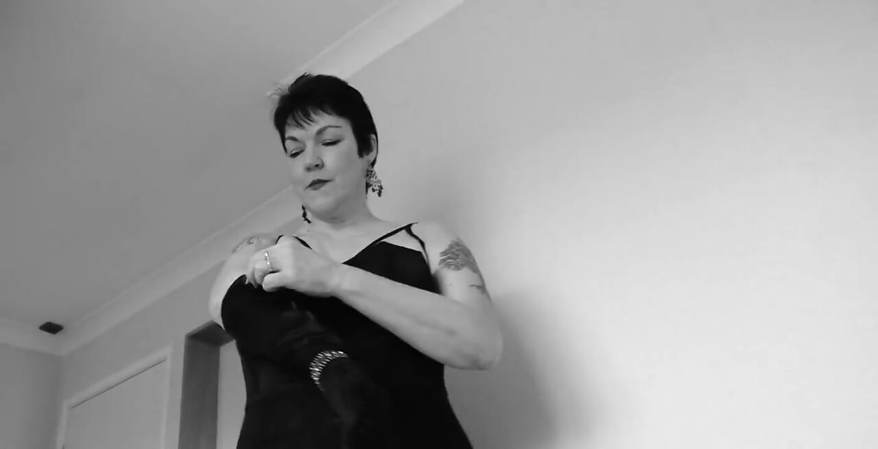 A little misbehaving in a hotel room inspired by vintage What the Butler Saw films from the 1920's