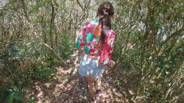 Lost In the Jungle! He CUMS 3 TIMES to Stranger Girl with Huge Squirting Pussy