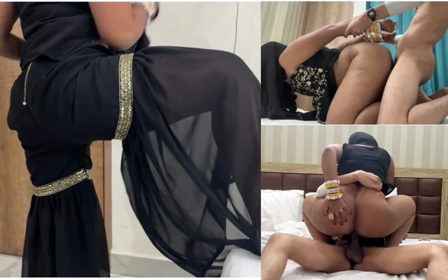 Desi Teen with Fat Ass Loves to Get Fucked by Big Cock Stepbrother