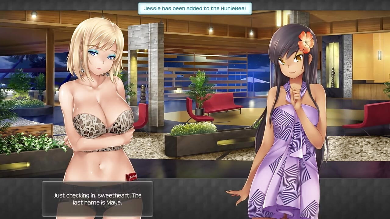 Huniepop 2 - dupli sastanak - deo 6 napaljene devojke u donjem vešu od Loveskysan