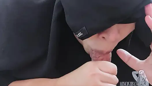 Hijab Step Mom Give Foot Massage as Her Step Son Doing Her Best for a Whole Month - Minokiiko