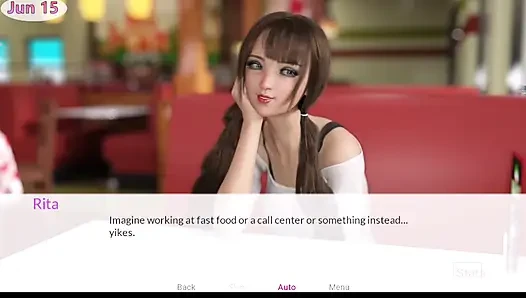 Casual desires #4- rita ngeliat violet dientot habis-habisan