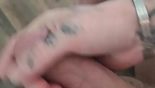 Masterbating