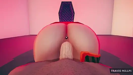 My Stepsister Had Witch Power and Send Me to Another Dimension to Fuck Me POV