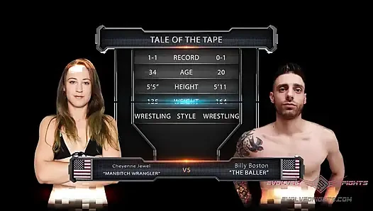 Cheyenne Jewel Vs Billy Boston