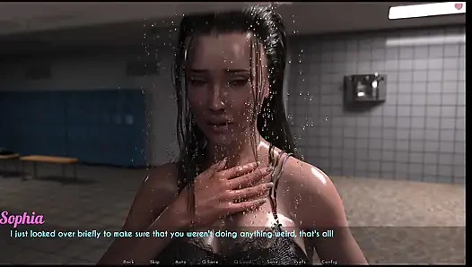 Dylan pengen mandi di mana sophia mandi di kamar mandi umum dia dientot kontol besar