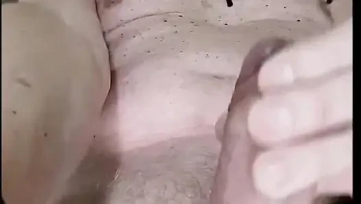 EXHIBITIONIST JERKING WITH DILDO IN MY ASS EATING MY OWN CUMSHOT WITH MESSY CUMFACE