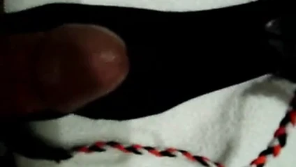 enjoying the panties of a friend