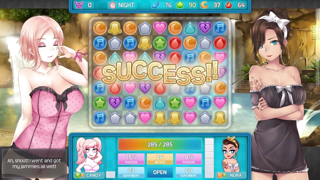 Huniepop 2 - डबल डेट - भाग 6 कामुक अधोवस्त्र वाली लड़कियां Loveskysan द्वारा