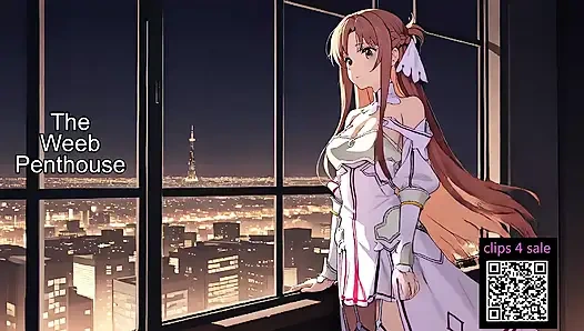 Asuna Yuuki - искусство меча, онлайн алицизация - рабыня БДСМ