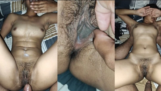 Desi girlfriend ko hotel le jake bhot choda last me uspe sperm nikala village girl desi sex