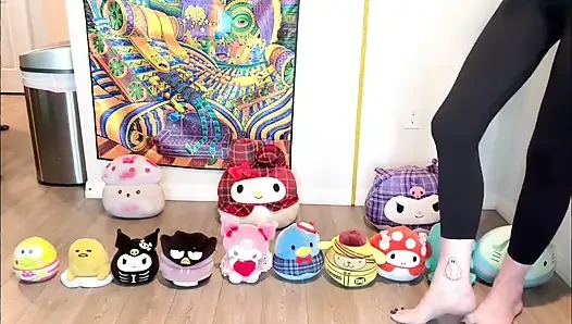 Plushie stomp - koleksi mainan seks ukuran 16 feet