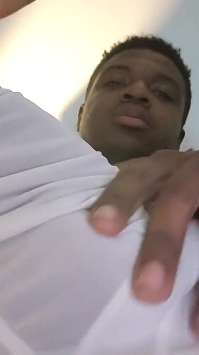 Thrilling moment from "Daddy teases his yummy cock and balls in your face"