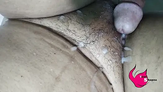 He just tore his sperm on my pussy, he is a hardcor fucker.